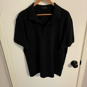 Valentino Noir Men’s Black Polo Shirt
